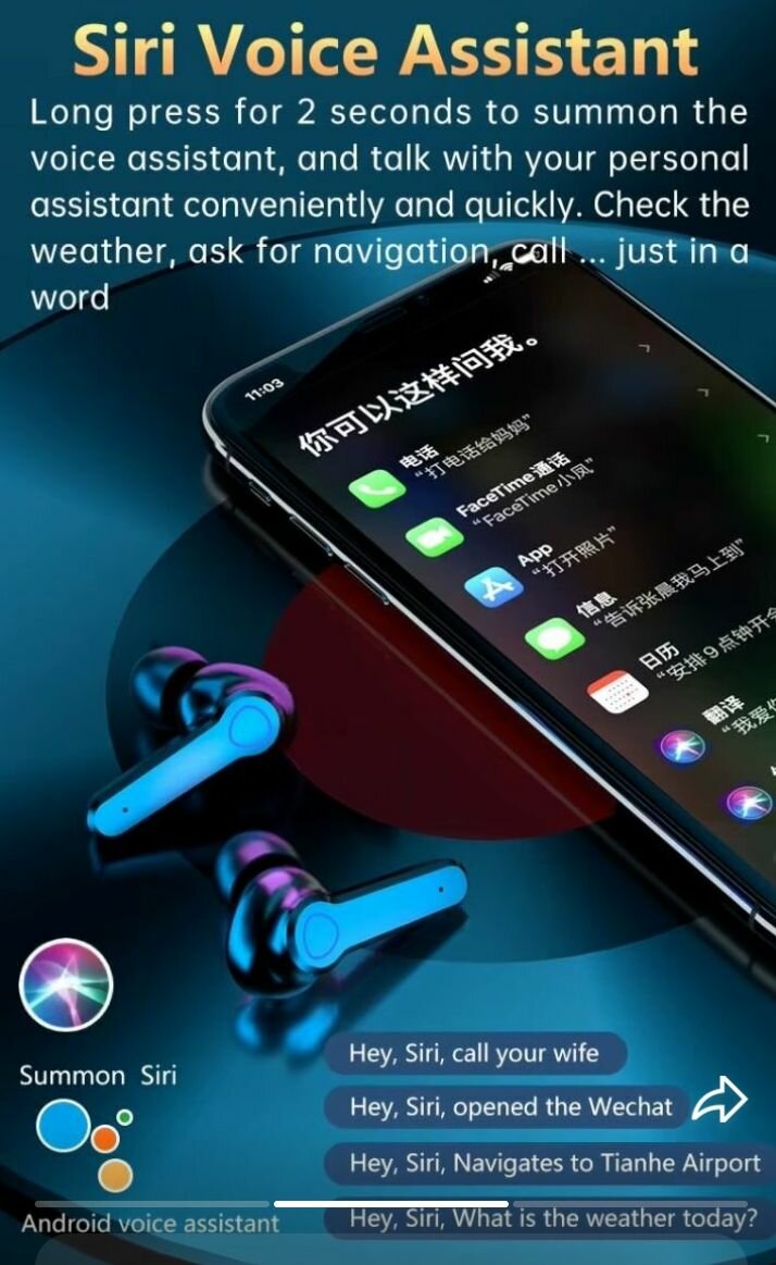 Écouteurs Bluetooth Réduction de Bruit