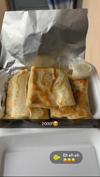 Crêpes fourrées délicieuses