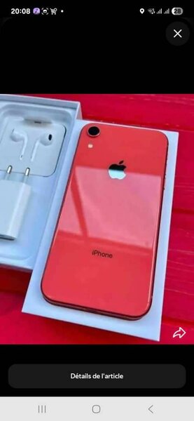 iPhone XR Rouge 64GB Débloqué