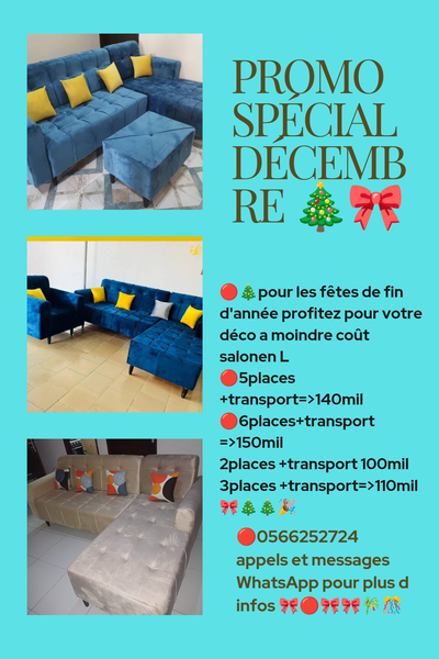 Salon L promotion spécial fête