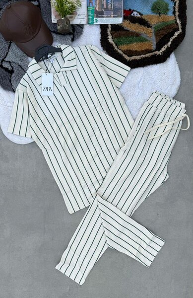 Pyjama rayé confortable