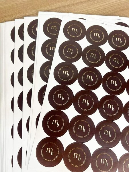 Autocollants papiers qualité