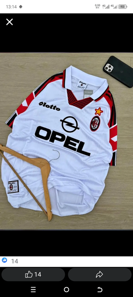 Maillot de foot AC Milan 1996