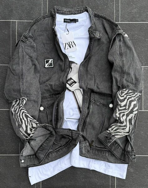 Veste en jeans homme