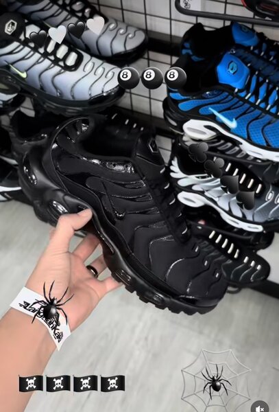 Chaussures de sport noires