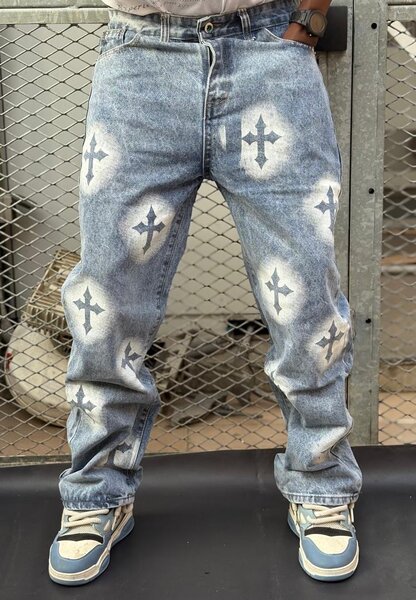 Jean style graphique homme