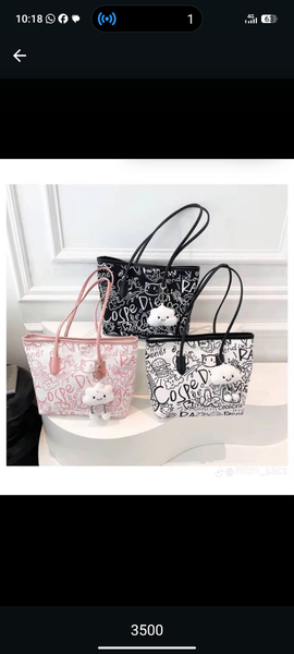 Stylish Cartoon Tote Bags