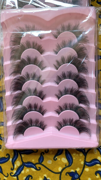 Cils Postiches Réutilisables - 7 Paires