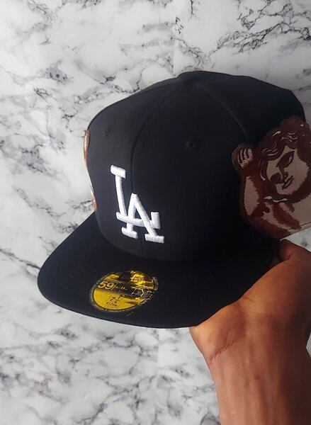 Casquette brodée LA chic