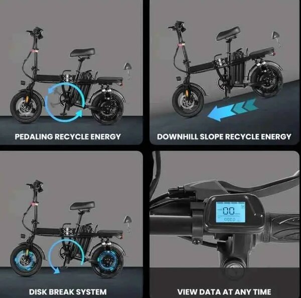 Vélo Électrique Pliable