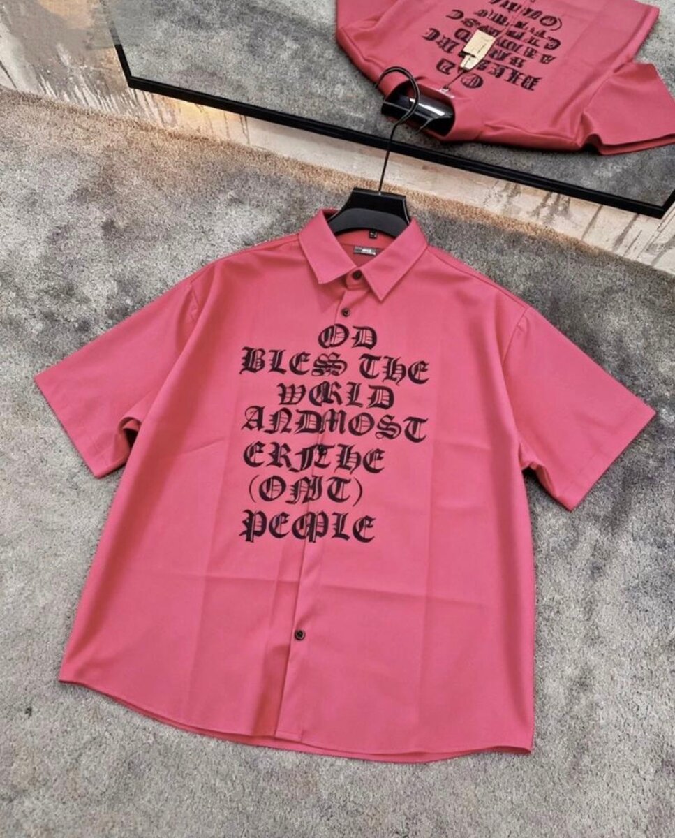 Chemise Casual Imprimée Unisexe