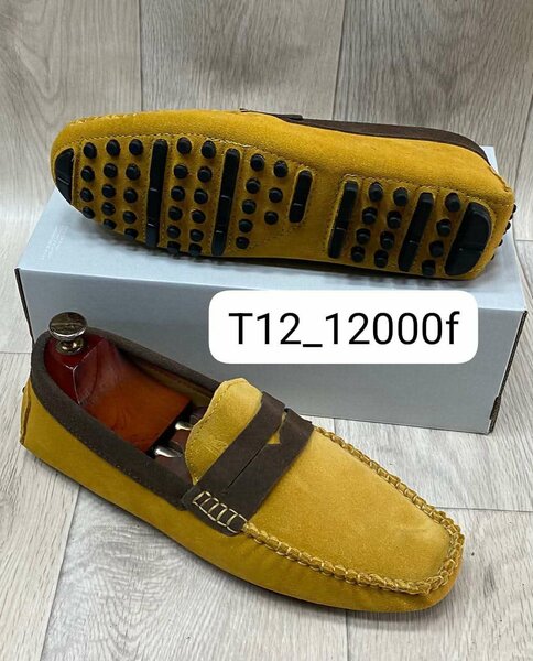 Mocassins en daim élégants