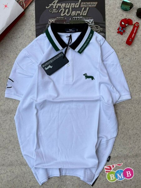 Polo Blanc Sportif Homme