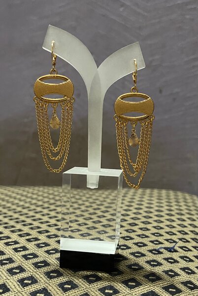 Boucles d'oreilles pendantes élégantes