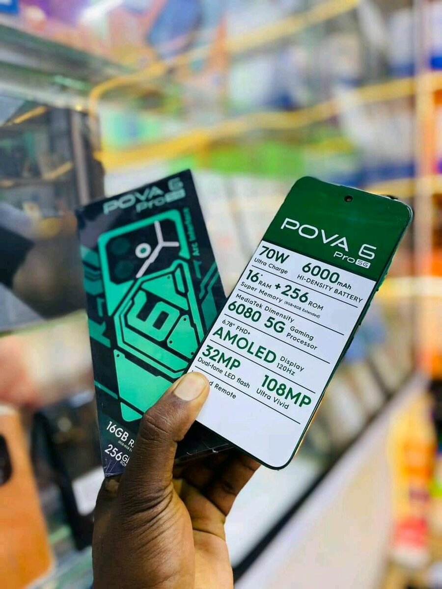 Tecno Pova 6 Pro 5G 256GB