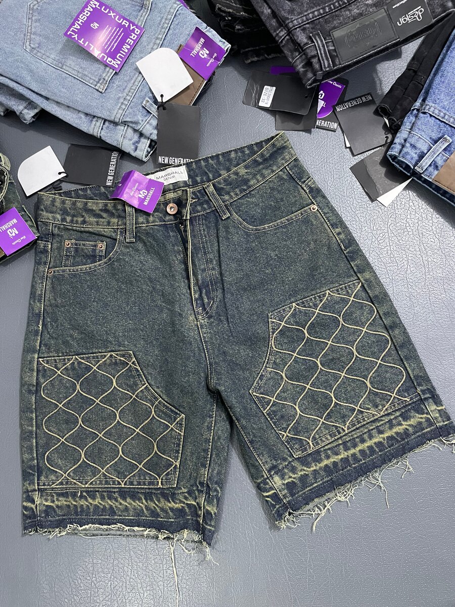 Shorts en jean décontractés