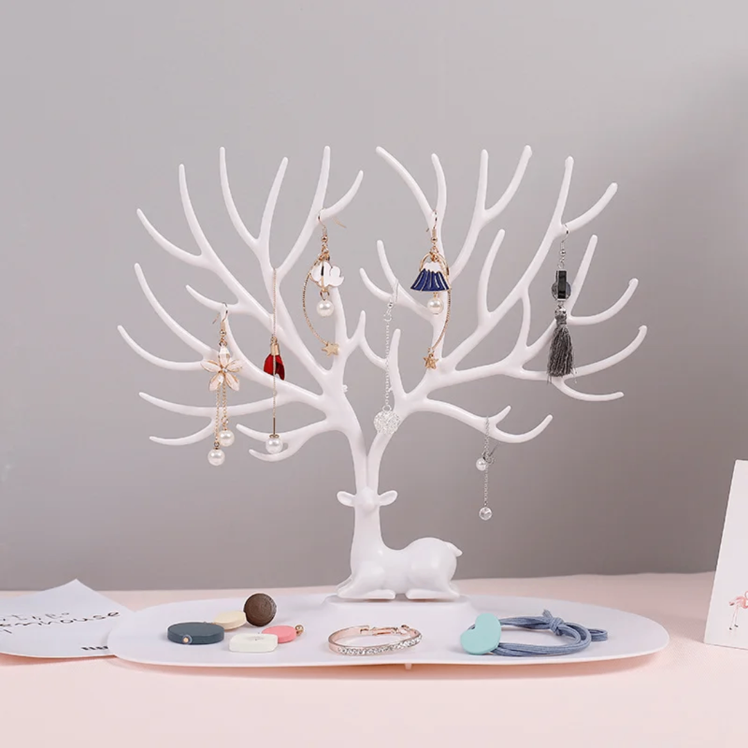 Arbre à bijoux élégant