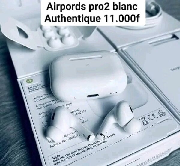 AirPods Pro 2 Blanc Sans Fil