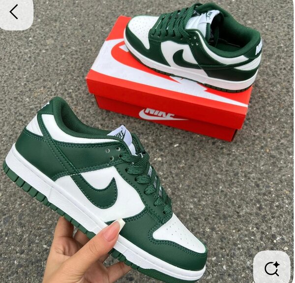 Nike Dunk Low Vert Blanc