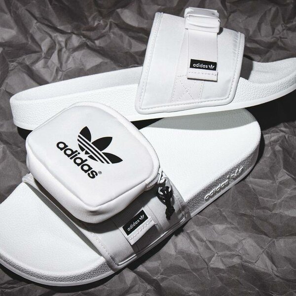 Adidas Slide Blanche pour Homme