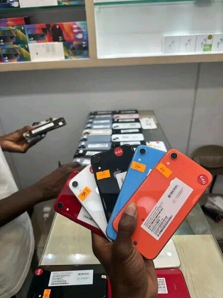 Smartphones multicolores