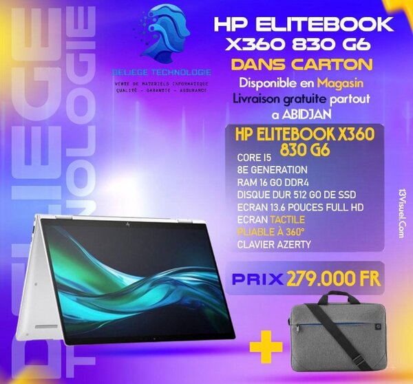 HP EliteBook X360 830 G6
