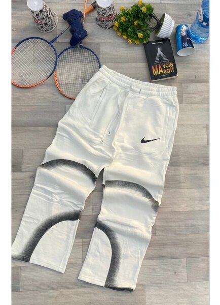 Pantalon de sport Nike blanc