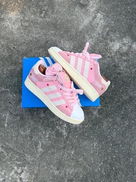 Adidas Baskets Enfant Fille Rose