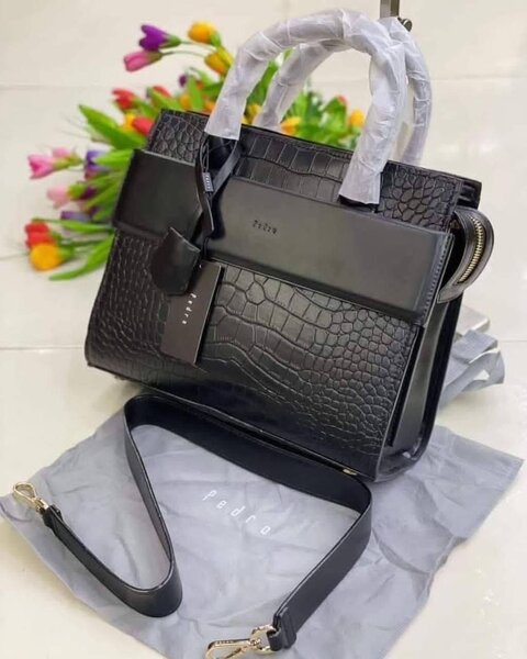 Sac à main en cuir crocodile