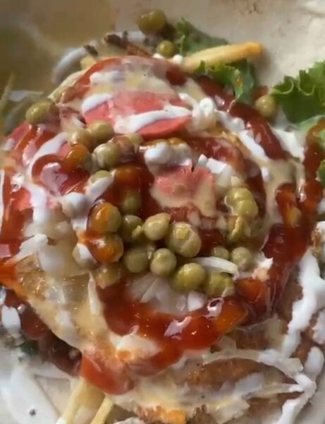 Burger gourmet végétarien