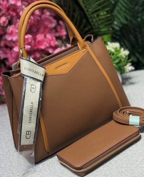 Sac à main femme CHRISBELLA en cuir marron