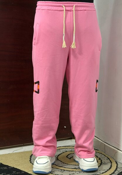 Pantalon de jogging rose chic