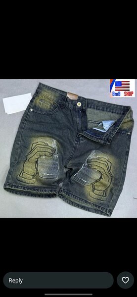 Stylish Men's Denim Shorts