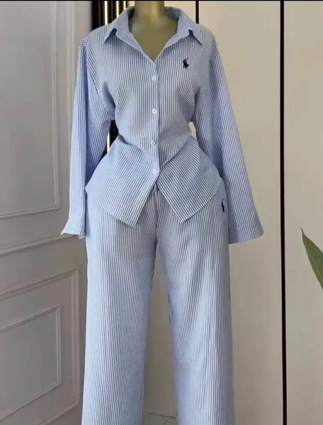 Ensemble de pyjama rayé
