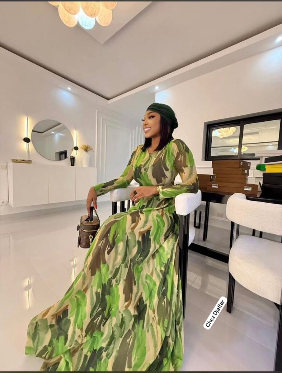 Robes longues élégantes imprimées