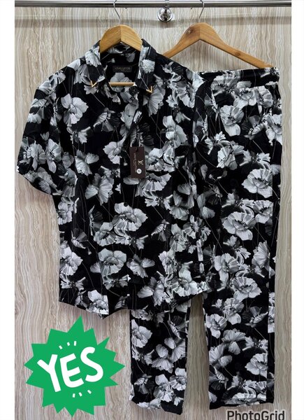 Ensemble Pyjama Floral Homme