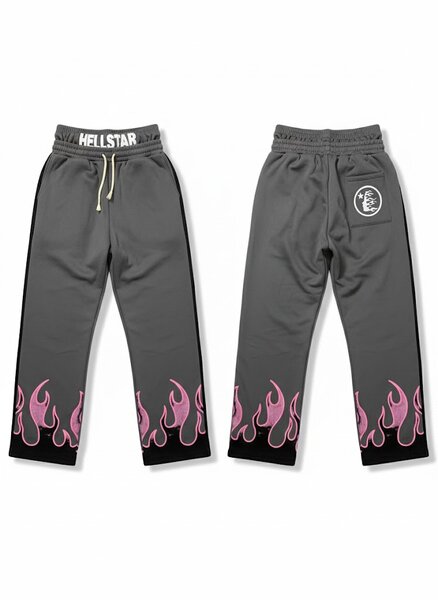 Jogging Hellstar Flamme Gris