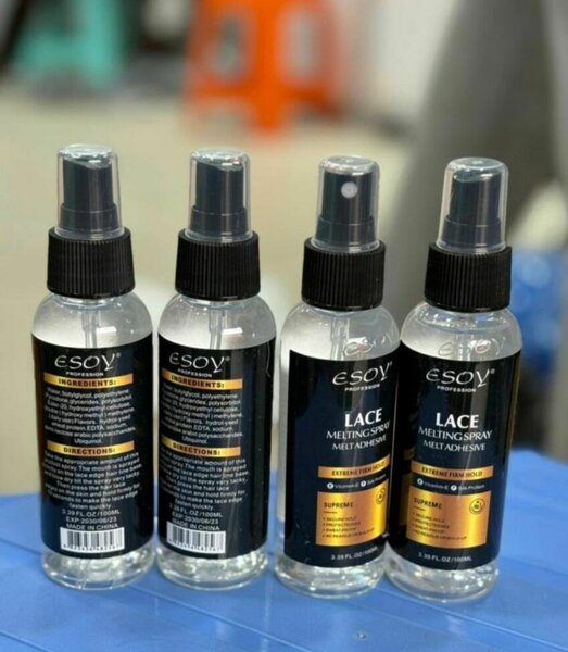 Spray adhésif pour dentelle