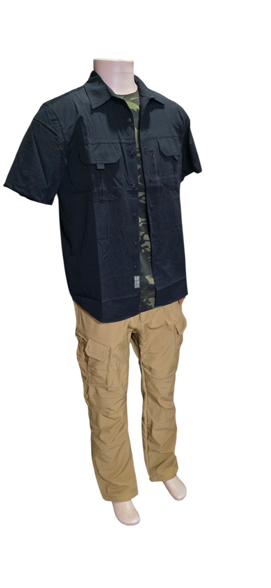 Chemise noire tactiques