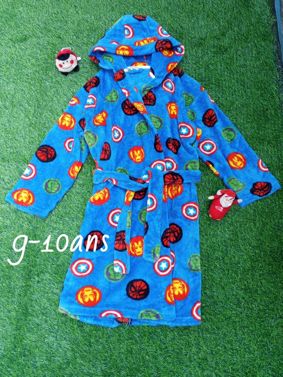 Peignoir Enfant Héros