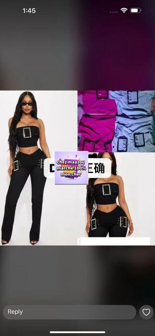 Ensemble de sport tendance femme