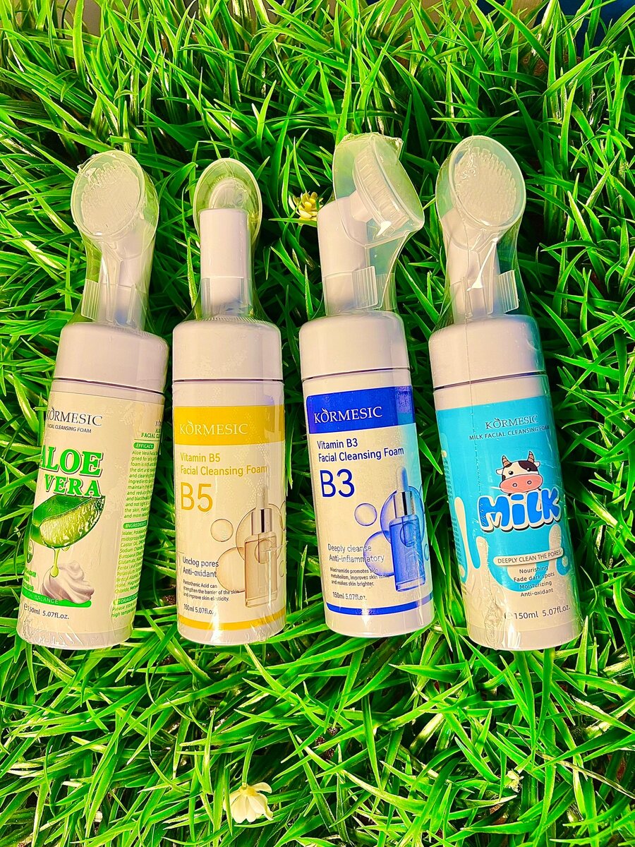 Mousse Nettoyante Visage Aloe Vera