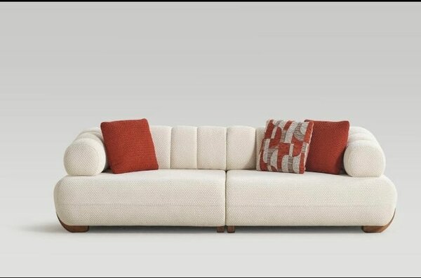 Canapé moderne en tissu beige