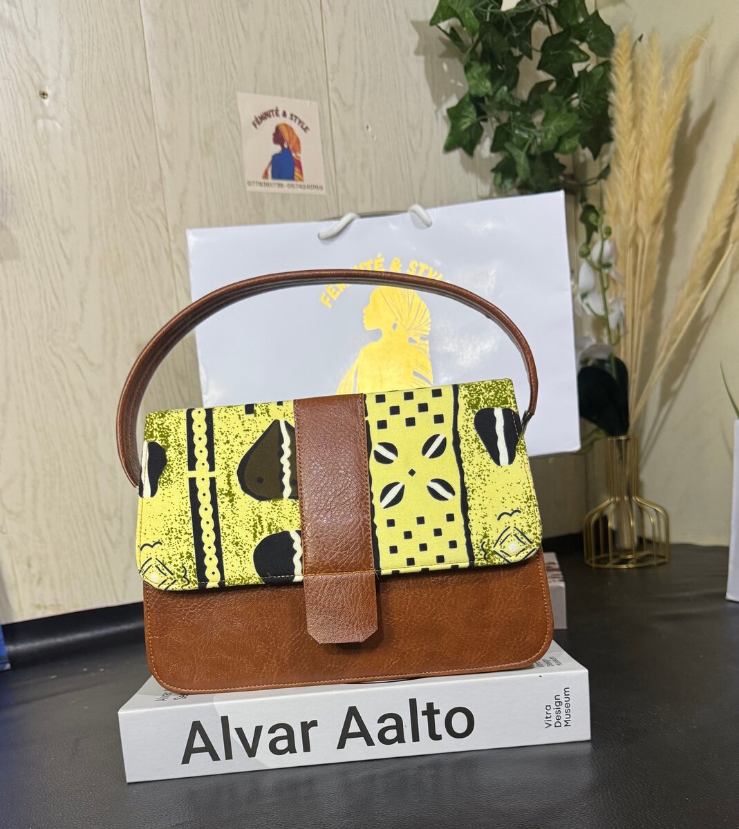 Sac à main en cuir élégant