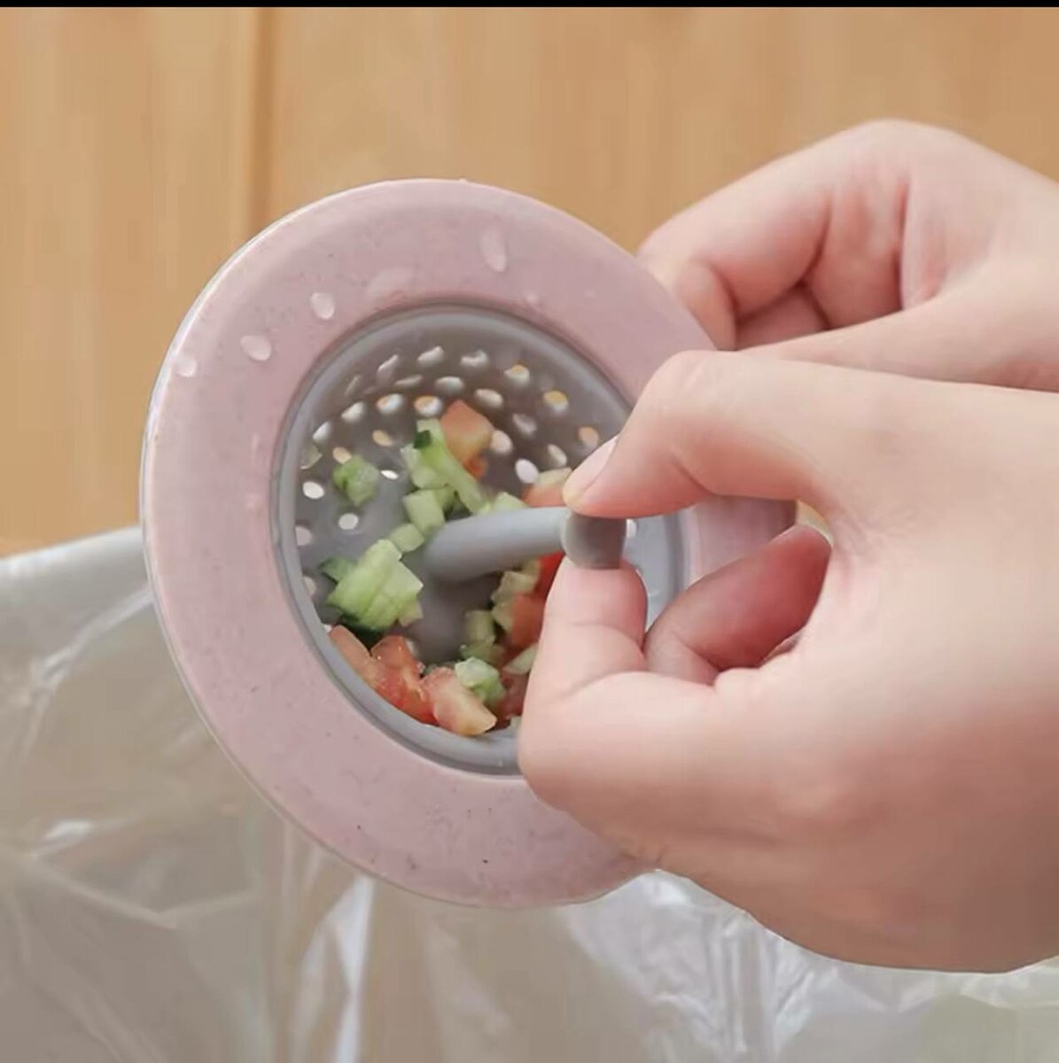 Couvercle de filtre d'évier de cuisine réutilisable