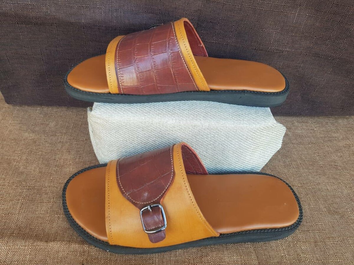 Sandales en cuir pour hommes