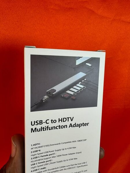 Adaptateur 10 en 1  USB-C HDMI