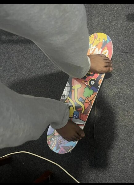 Planche à roulette lumineuse pour enfants