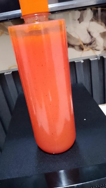 Bouteille de sauce piquante