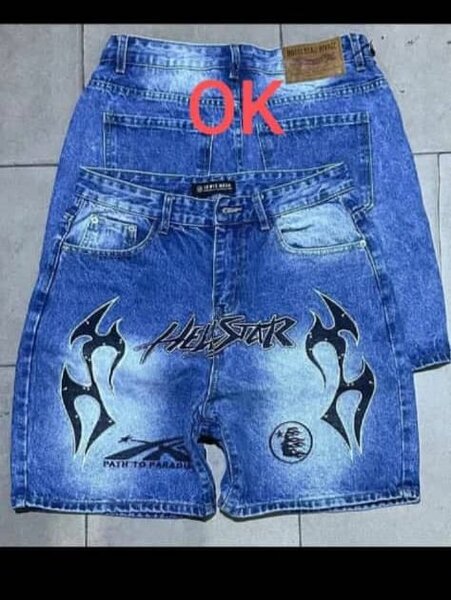 Shorts en jean décontractés
